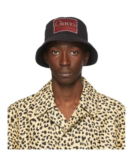 gucci bucket hat orange