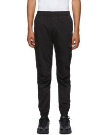 Stone Island Black Drawstring Cargo Pants