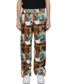 Soulland Multicolor Playboy Edition Corduroy Fawna Trousers