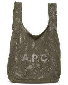 A.P.C. Khaki Rebound Shopping Tote