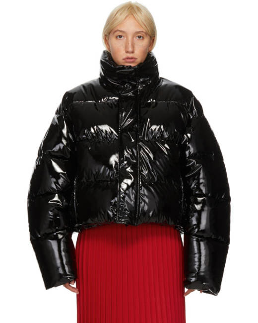 balenciaga puffer coat womens