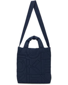 Kenzo Navy Quilted Arctik Tote