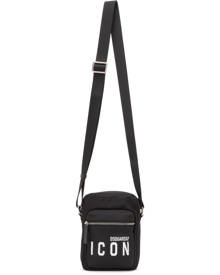 Dsquared2 Black Icon Messenger Bag