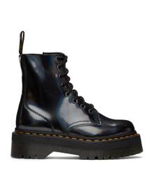 Dr. Martens Black Jadon Hologram Platform Boots