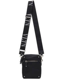 Valentino Garavani Black Valentino Garavani VLTN Strap Crossbody Bag