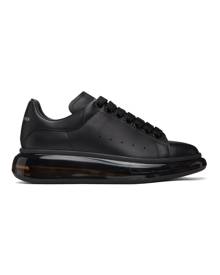 Alexander McQueen Black Clear Sole Oversized Sneakers