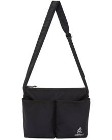 Gramicci Black Utility Sacoche Bag