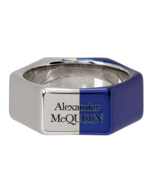 Alexander mcqueen hot sale mens ring