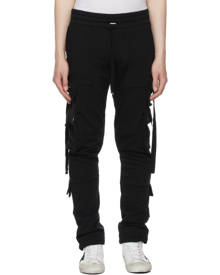 AMIRI Black Tactical Cargo Pants