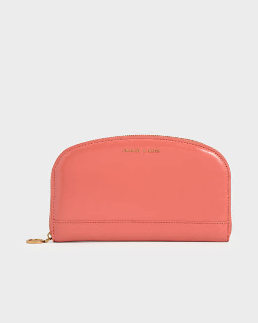 charles and keith elongated pouch wallet