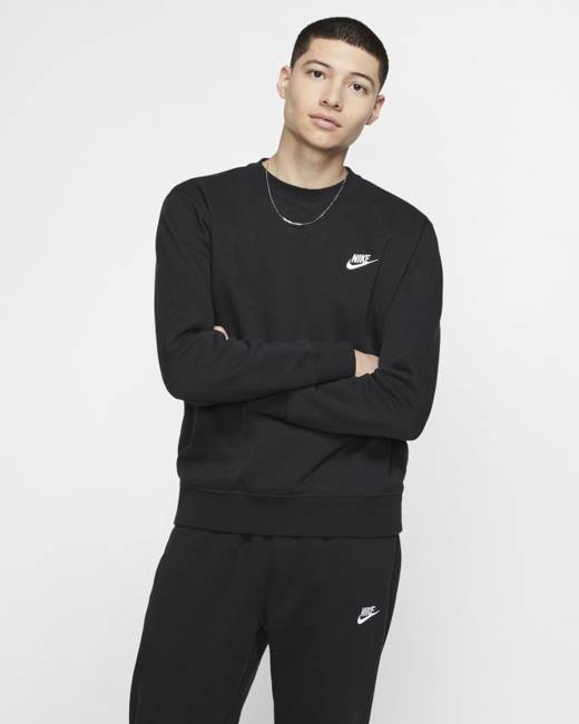 nike men's round neck sweatshirts