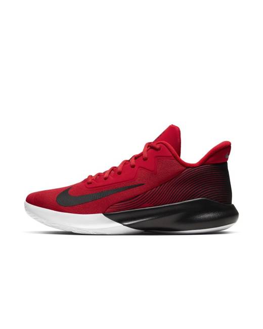 basket ball shoes red