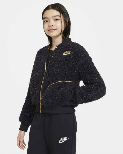 nike fuzzy jacket