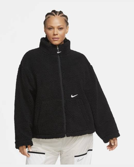 nike fuzzy jacket