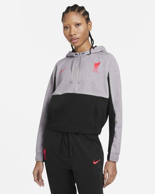 nike sportswear heritage crop hoodie