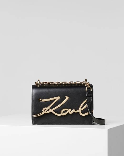 Karl Lagerfeld Bag Double Pouch Ikonic Black - Palazzo Pitti