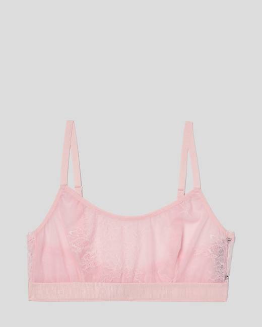 Karl Lagerfeld two-tone Satin Bralette - Farfetch