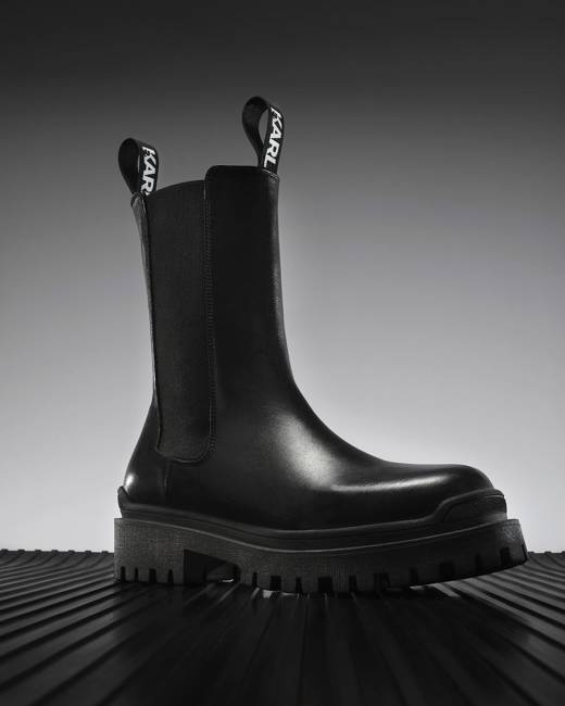 karl lagerfeld boots women