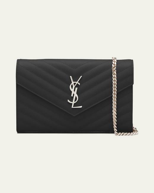 Yves Saint Laurent Tan Leather Zip Around Wallet Yves Saint Laurent