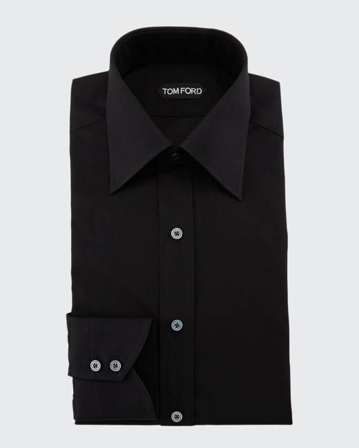 Camicia 100% cotone a righe blu navy degli uomini Peaky Blinders Round Club Collar Business formale camicia 500-06