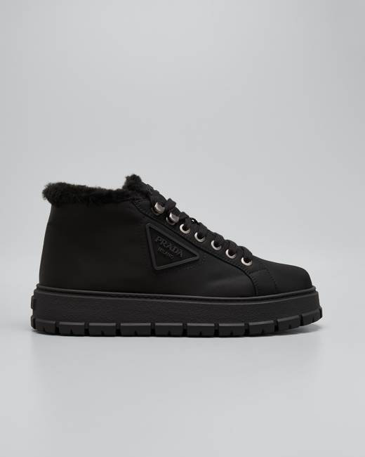 prada high top trainers