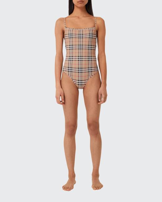 burberry inspired swimsuit one piece