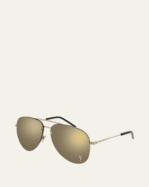 ysl gold sunglasses