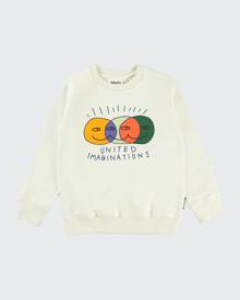 Molo Kid's Mike United Imaginations Typographic Sweatshirt, Size 8-12 Molo Kid's Mike United Imaginations Typographic Sweatshirt, Size 8-12