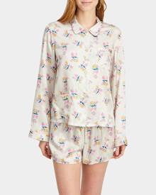 Morgan Lane Ruthie Floral-Print Button-Down Top