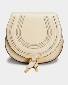 Chloe Marcie Small Whipstitch Saddle Crossbody Bag