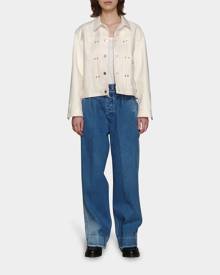 TANAKA The Wide Jean Pleated Wide Baggy Jeans