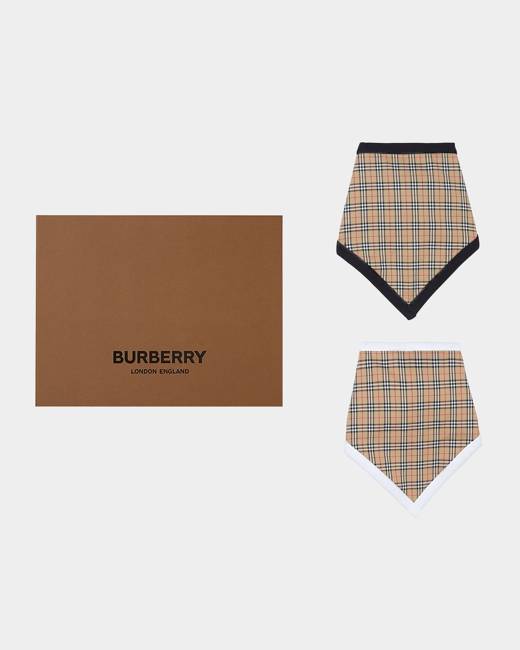 Burberry Kid's Camryn Two-Piece BIb Gift Set - Bergdorf Goodman