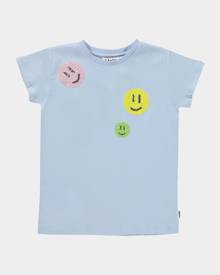 Molo Girl's Ranva Sequin Smiley Tee, Size 8-14