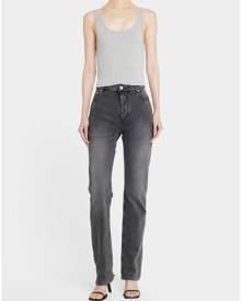 Eterne Cropped Scoop-Neck Tank Top