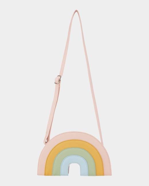 Aura Heart Faux Leather Shoulder Bag in Pink - Molo