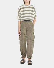 Brunello Cucinelli Taffeta Cargo Pants with Drawcord Patch Pockets Brunello Cucinelli Taffeta Cargo Pants with Drawcord Patch Pockets