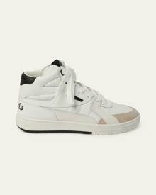 Palm Angels Men's University Leather Mid-Top Sneakers