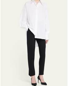 Dolce & Gabbana Oversized Poplin Collared Shirt