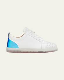 Christian Louboutin Men's VarsiJunior Spikes 2 Leather Low-Top Sneakers