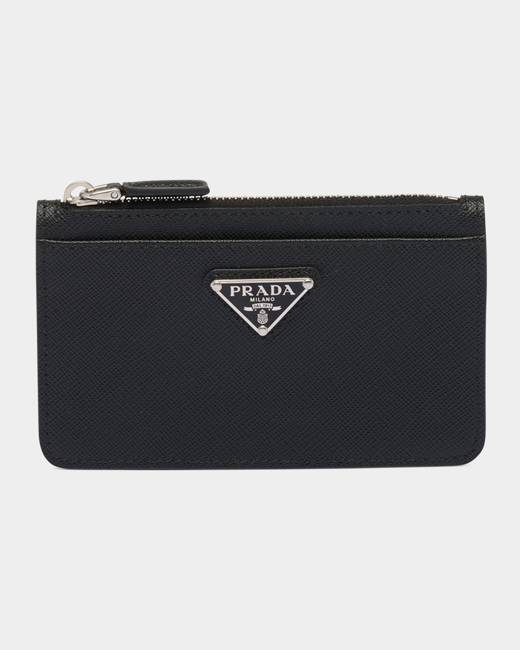 PRADA] Prada Round zipper long wallet Nylon Nero Black Ladies Long Wallet –  KYOTO NISHIKINO