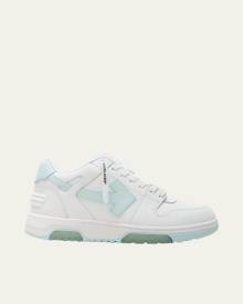 Off-White Men's Out Of Office Leather Low-Top Sneakers
