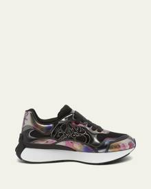 Alexander McQueen Men's Seal Logo Sprint Runner Sneakers