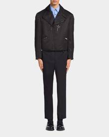 Prada Men's Re-Nylon Biker Jacket