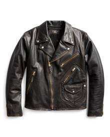 RRL Leather Moto Jacket
