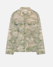 John Elliott Military Shirt / Washed Tiger Camo