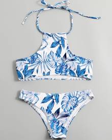 Tropical Bikini Swimsuit