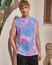 Men Tie Dye Tank Top