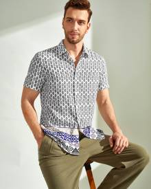 Men Allover Print Shirt