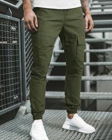 Men Flap Pocket Cargo Pants