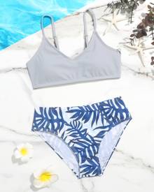 Girls Tropical Bikini Swimsuit